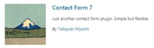 wordpress contact form builder