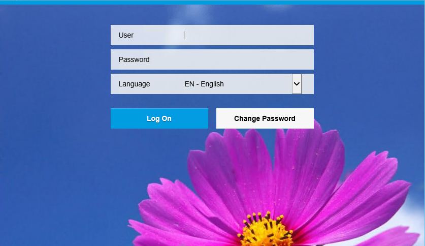 sap fiori launchpad login page