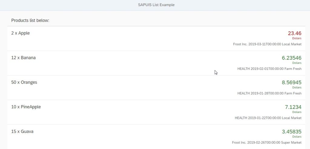 sapui5 custom formatter function with paramters example