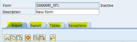 SAP SmartForm Form Interface