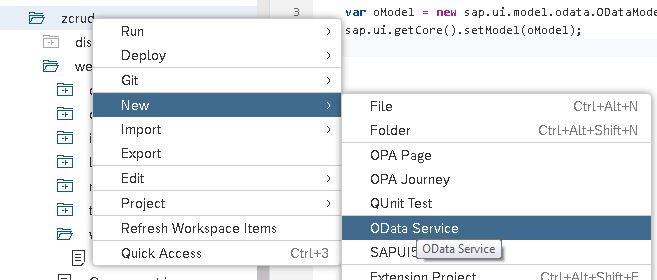 SAPUI5 OData CRUD Operations