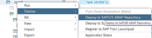 SAPUI5 OData CRUD Operations