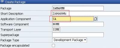 How to create package in ABAP on Eclipse