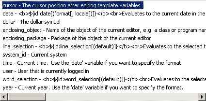 Create Static code Templates in ABAP on Eclipse