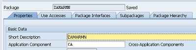 How to create package in ABAP on Eclipse